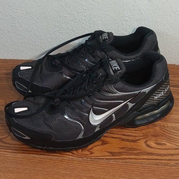 Men\'s Nike Air Max Torch 4 Sneakers, Black/White, Size 14 main image 3